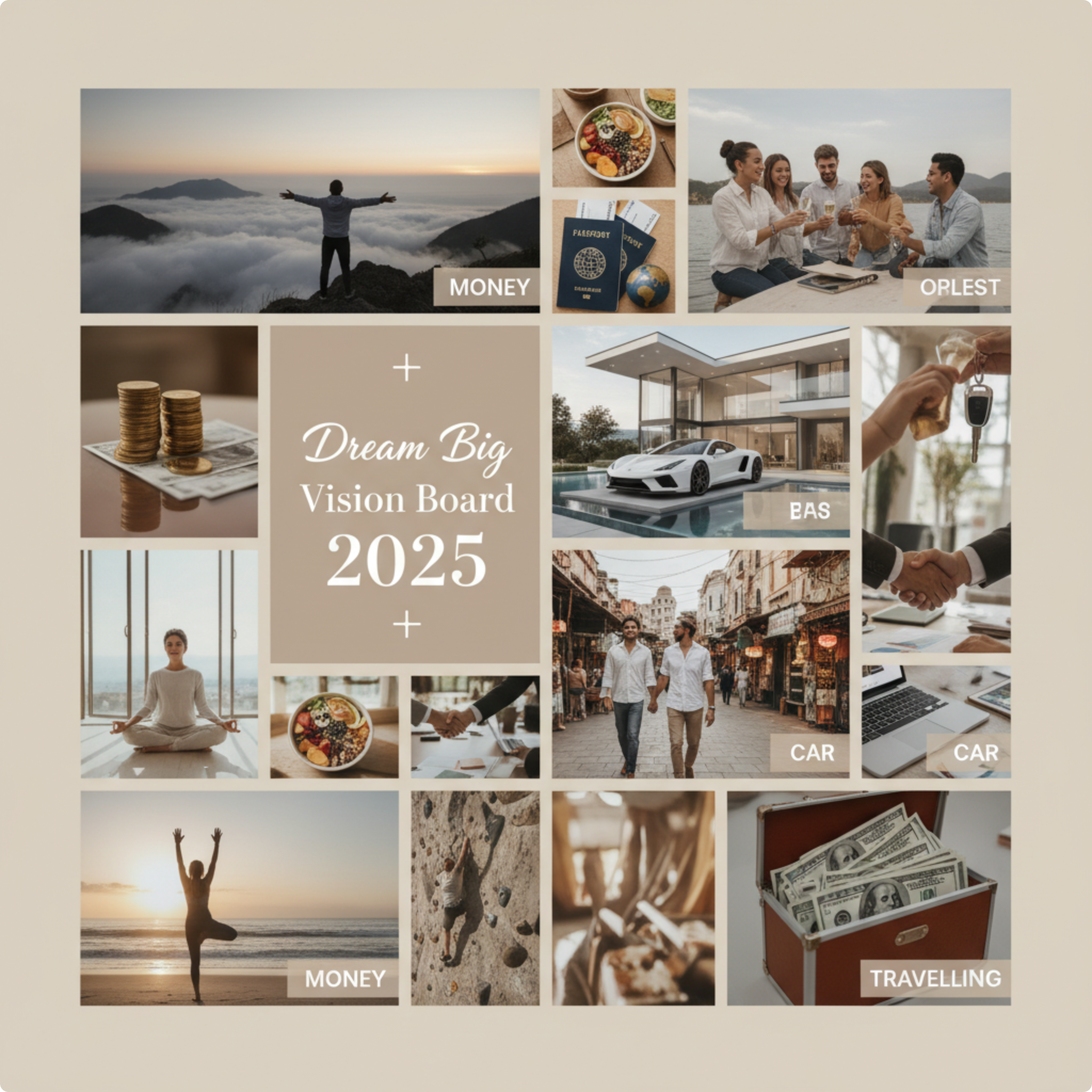 AI Generated Vision Board